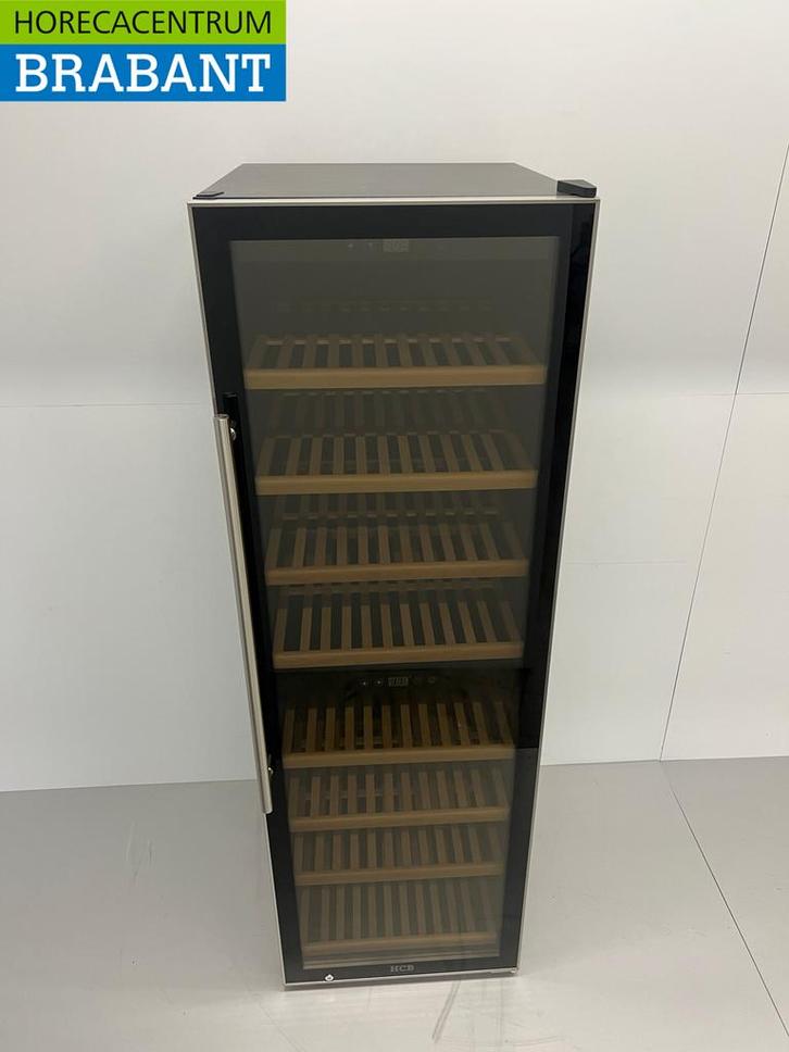 HCB Luxe Wijnkoelkast Wijnkoeling 2 zones 180 flessen 230V, Articles professionnels, Horeca | Équipement de cuisine, Enlèvement ou Envoi