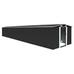 vidaXL Tuinschuur 257x779x181 cm gegalvaniseerd staal, Tuin en Terras, Tuinhuizen, Verzenden, Nieuw
