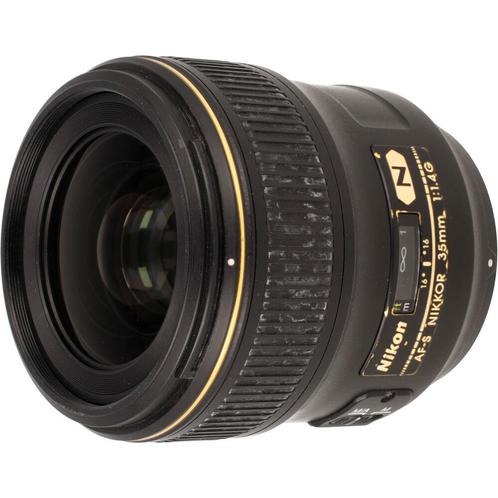 Nikon AF-S 35mm F/1.4G occasion, Audio, Tv en Foto, Foto | Lenzen en Objectieven, Zo goed als nieuw, Verzenden