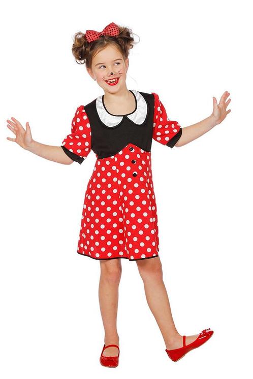Minnie Mouse Jurk Meisje, Kinderen en Baby's, Carnavalskleding en Verkleedspullen, Nieuw, Verzenden