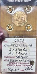 Zwitserland. 10 Francs 1922 B Bern #NORPDAYS (Zonder