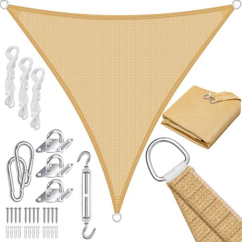 KESSER® Schaduwdoek 5x7x7m - Zonnezeil - Waterafstotend - Za, Huis en Inrichting, Woonaccessoires | Overige, Verzenden