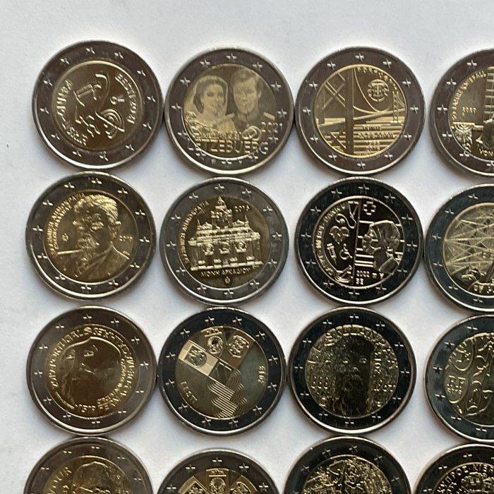 Europa. 2 Euro Various Years (25 munten) (Zonder, Postzegels en Munten, Munten | Europa | Euromunten