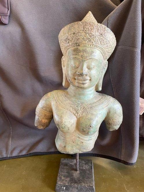 Bronzen beeld - Cambodja  (Zonder Minimumprijs), Antiek en Kunst, Kunst | Niet-Westerse kunst
