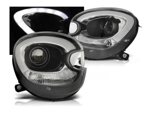 Mini R60 R61 Countryman 10-14 LED tube koplampen Zwart, Auto-onderdelen, Verlichting, Nieuw, Mini, Verzenden