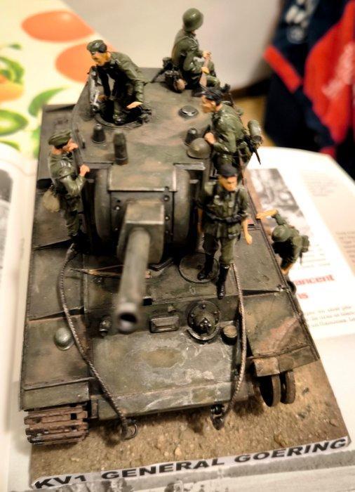 Tamiya 1:35 - Model militair voertuig (3) - KV-1, Kinderen en Baby's, Speelgoed | Overig