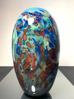 Maxence Parot - Vase - Vase unique Opalines couleurs et Or