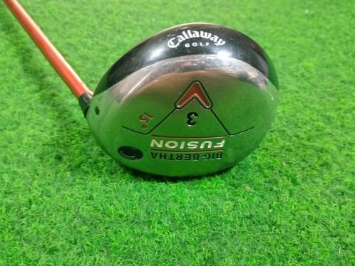 Callaway Big Bertha Fusion wood 3 regular flex golfclub, Sport en Fitness, Golf, Club, Zo goed als nieuw, Callaway, Ophalen of Verzenden