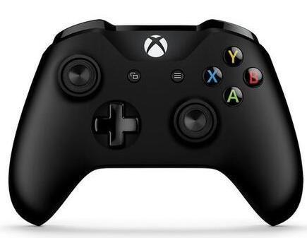Microsoft Xbox One S Controller Zwart (Xbox One Accessoires), Games en Spelcomputers, Spelcomputers | Xbox One, Zo goed als nieuw