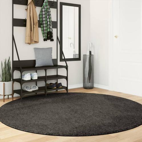 vidaXL Vloerkleed ISTAN hoogpolig glanzend Ø 200 cm, Huis en Inrichting, Stoffering | Tapijten en Vloerkleden, Nieuw, Verzenden