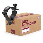 80x FORTEX Slimline Half Coupler truss klem WLL 100kg buis, Verzenden, Nieuw