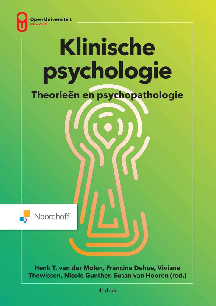 Klinische psychologie / 1 9789001738815 Henk van der Molen, Boeken, Psychologie, Zo goed als nieuw, Verzenden