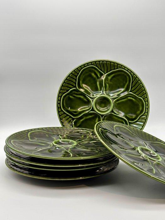 Boch Frères - Oesterservies (6) - Aardewerk, Emaille, Antiek en Kunst, Antiek | Meubels | Tafels