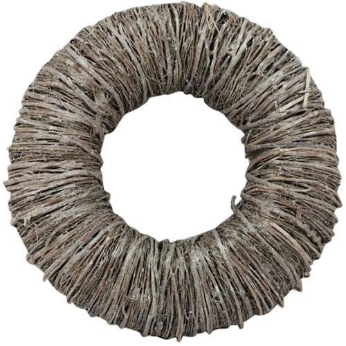 Krans Mactan Grass White Wash 25 cm, Hobby en Vrije tijd, Knutselen, Nieuw