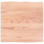 Massief Eiken Tafelblad 40x40 | Retour Deal | Korting!, Huis en Inrichting, Minder dan 50 cm, Verzenden, Nieuw, Minder dan 50 cm