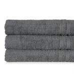 Badlaken Antraciet 70x130cm 100% Katoen - Treb ADH, Verzenden, Nieuw, Overige kleuren, Handdoek