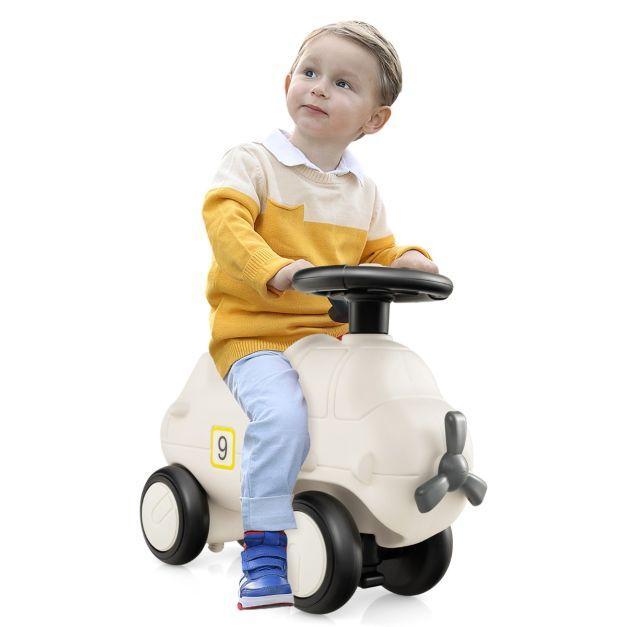 2dekans | Coast Vliegtuigloopauto - Propeller & Stuurwiel -, Kinderen en Baby's, Speelgoed | Overig, Ophalen of Verzenden