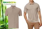 2dekans | Bamboo Elements - Polo Shirt Heren - Dark Sand, Vêtements | Hommes, Polos, Ophalen of Verzenden