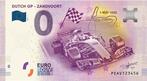 Nederland. 0 Euro Banknote 2020 Dutch GP Zandvoort Limited, Postzegels en Munten
