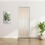 Stalen Taatsdeur - Wit - 4 Vlaks rond - Mat glas, Minder dan 80 cm, Overige typen, Nieuw, Metaal