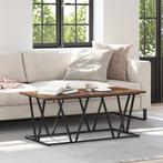 vidaXL Koffietafel - Gerookt Eiken - 100x50x40 cm -, Huis en Inrichting, Tafels | Salontafels, Verzenden, Nieuw