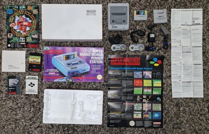 Nintendo - Super Nintendo (PAL) - Super Mario World Power, Games en Spelcomputers, Spelcomputers | Overige Accessoires