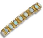Bracelet - 14 carats Or jaune Diamant (Naturelle)