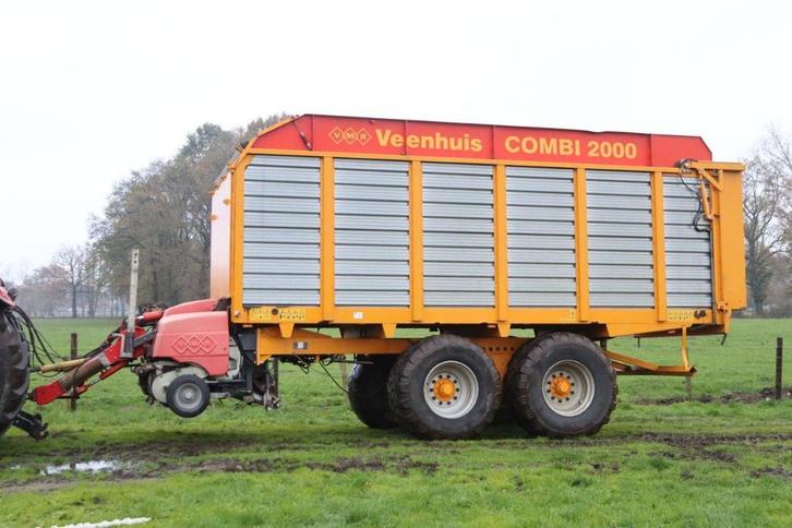 Veiling: Opraapwagen Veenhuis Combi 2000 2008, Auto diversen, Aanhangers en Bagagewagens, Ophalen