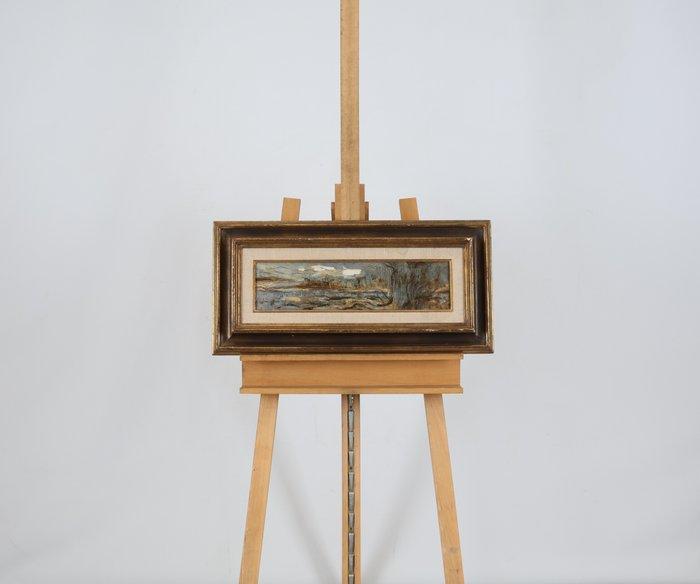 Nico van Rijn (1887-1962) - Bosven, Antiek en Kunst, Kunst | Schilderijen | Klassiek