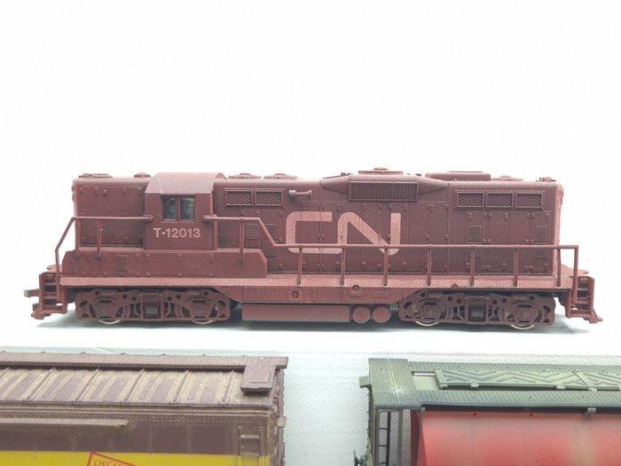 Athearn, Bachmann H0 - Treinset (9) - 9-delige trein met loc, Hobby & Loisirs créatifs, Trains miniatures | HO