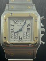 Cartier Santos Chronoflex 2425, Handtassen en Accessoires, Horloges | Dames, Nieuw, Verzenden