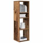vidaXL Boekenkast 34x31x112 cm bewerkt hout oud houtkleurig, Verzenden, Nieuw