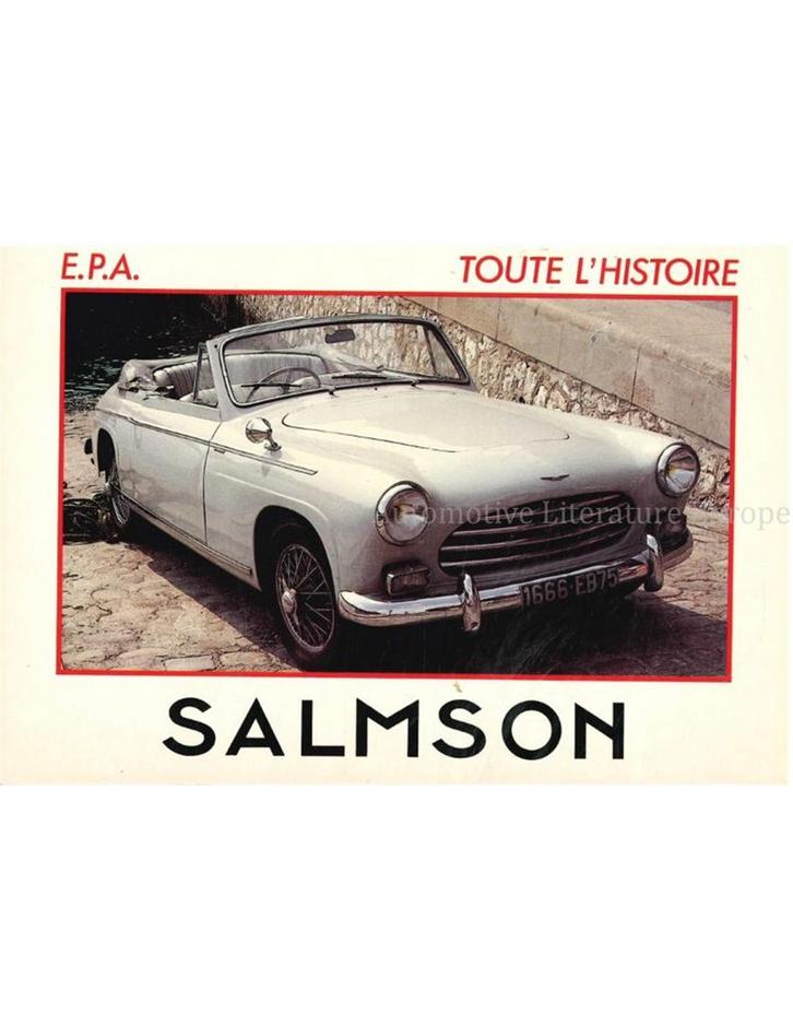 TOUTE LHISTOIRE: SALMSON, Boeken, Auto's | Boeken