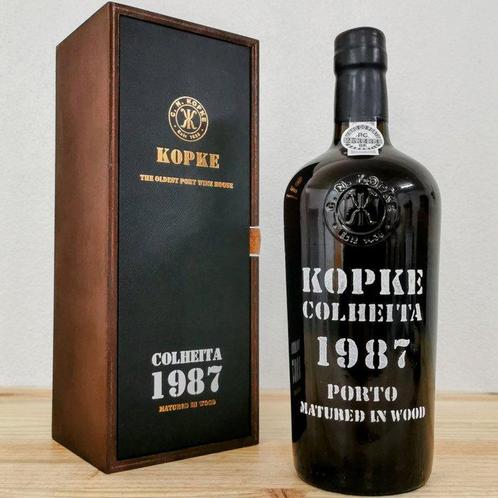 1987 Kopke - Colheita Port - Gebotteld in 2023 -  Porto  - 1, Collections, Vins