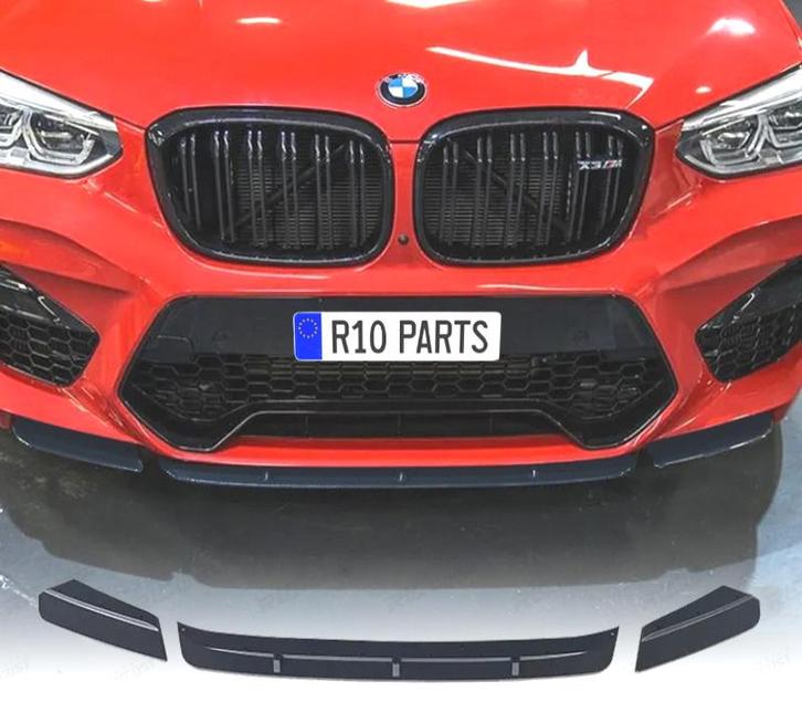 Spoiler Lip Pour Bmw X4 18-20 Look Rock Preto Mate, Auto-onderdelen, Carrosserie, Verzenden