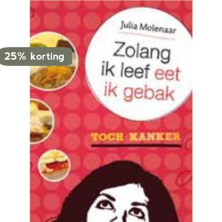 Zolang ik leef eet ik gebak 9789051944471 Julia Molenaar, Boeken, Politiek en Maatschappij, Zo goed als nieuw, Verzenden