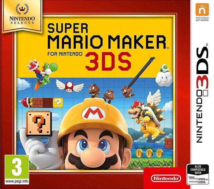 Super Mario Maker for Nintendo 3DS (Nintendo Selects), Games en Spelcomputers, Games | Nintendo 2DS en 3DS, Verzenden
