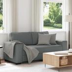 vidaXL 2-zitsbank 140 cm stof donkergrijs, Huis en Inrichting, Verzenden, Nieuw