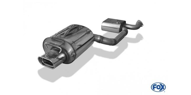 FOX Mercedes SLK type 170 half systeem vanaf cat - 135x80 ty, Autos : Pièces & Accessoires, Systèmes d'échappement, Envoi