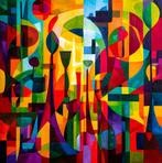 Marta Ellie (1985) - Luminous Garden XXL, Antiek en Kunst, Kunst | Schilderijen | Modern