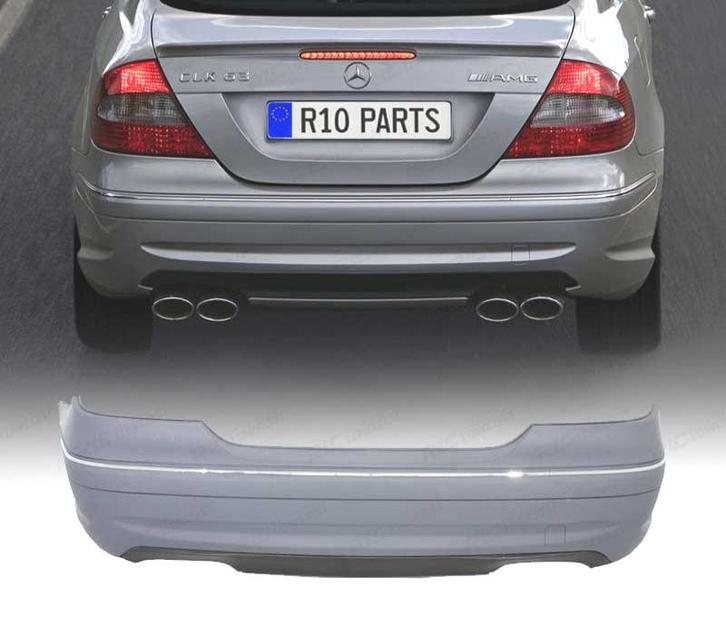 PARE-CHOCS ARRIERE MERCEDES CLK W209 C209 02-09 LOOK AMG, Auto-onderdelen, Carrosserie, Verzenden