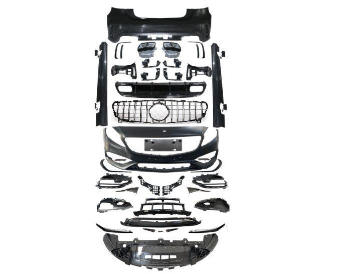 Carnamics Diffuser | Mercedes-Benz A-klasse 12-15 5-d (W176), Auto-onderdelen, Carrosserie, Nieuw, Verzenden