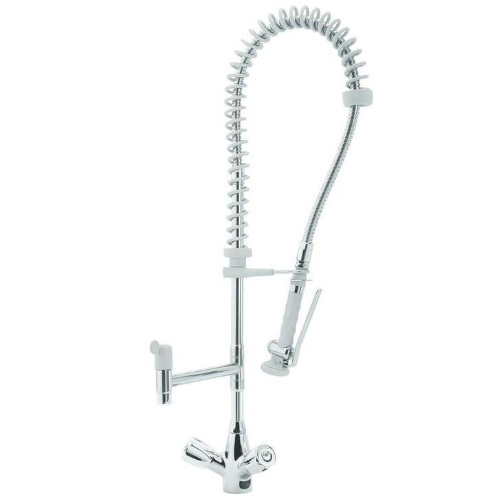 Sproeier | RVS | Kraan + Mengkraangroep Heavy Duty |, Zakelijke goederen, Horeca | Keukenapparatuur, Nieuw in verpakking, Verzenden