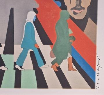 Beatles Abbey Road - Tribute series - Icons Reimagined Pablo beschikbaar voor biedingen