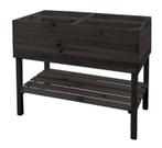 NIEUW - Kweekbak verhoogd 100 x 50 x 80 cm antraciet, Verzenden, Nieuw
