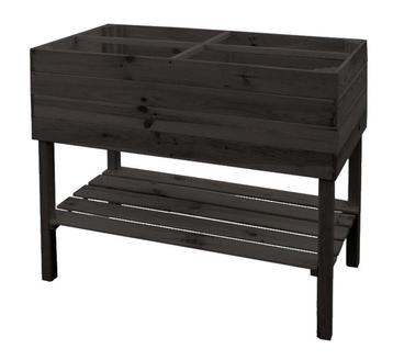 NIEUW - Kweekbak verhoogd 100 x 50 x 80 cm antraciet, Verzenden
