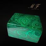 Natuurlijke malachietdoos uit Congo van de hoogste, Collections