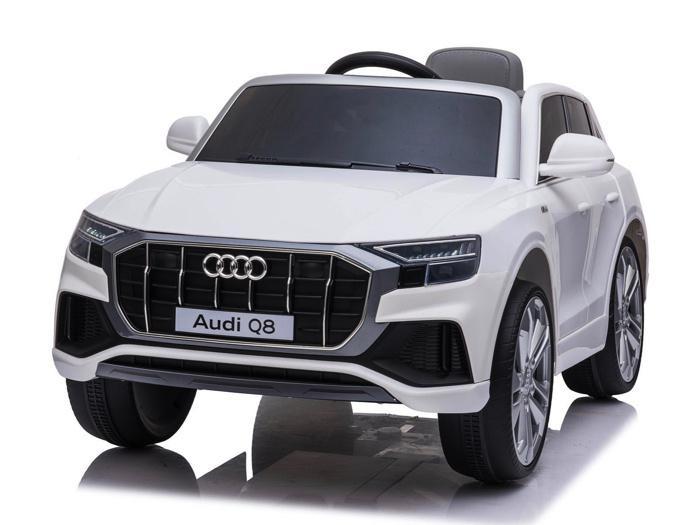 Audi Q8 Quattro S-line, 12 volt elektrische kinderauto met E, Kinderen en Baby's, Speelgoed | Buiten | Accuvoertuigen, Ophalen of Verzenden
