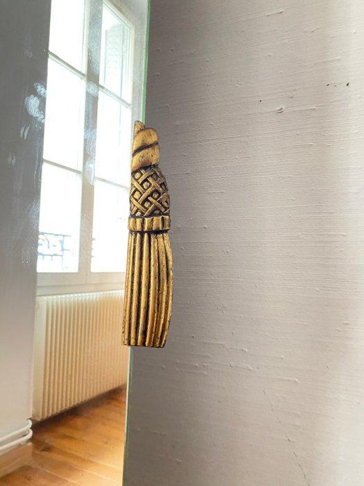 Spiegel - Glas, Hout - Art déco Français - 175cm, Antiek en Kunst, Kunst | Designobjecten