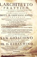 Amico Giovanni Biagio. - LArchitetto Prattico. - 1726